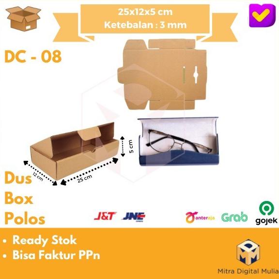 

Kardus Dus Polos DC-08 Diecut 25 x 12 x 5 Box Makanan / Hampers
