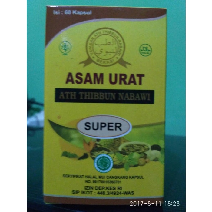 Obat Herbal Asam Urat Super Ath Thibbun Nabawi 009