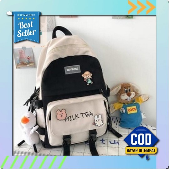Tas Ransel Wanita Import Backpack Wanita Laptop Ransel Sekolah Anak Perempuan Tas Gendong Anak Perem