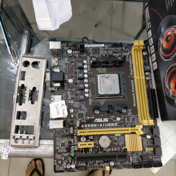 mainboard Asus DDR3 procsesor amd a6-5400k