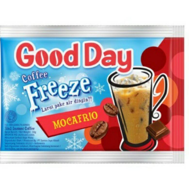 

STOCK TERBATAS ♥️Krieger♥️ Good Day Freeze Mocafrio sachet 30gr All variant ✡ 876