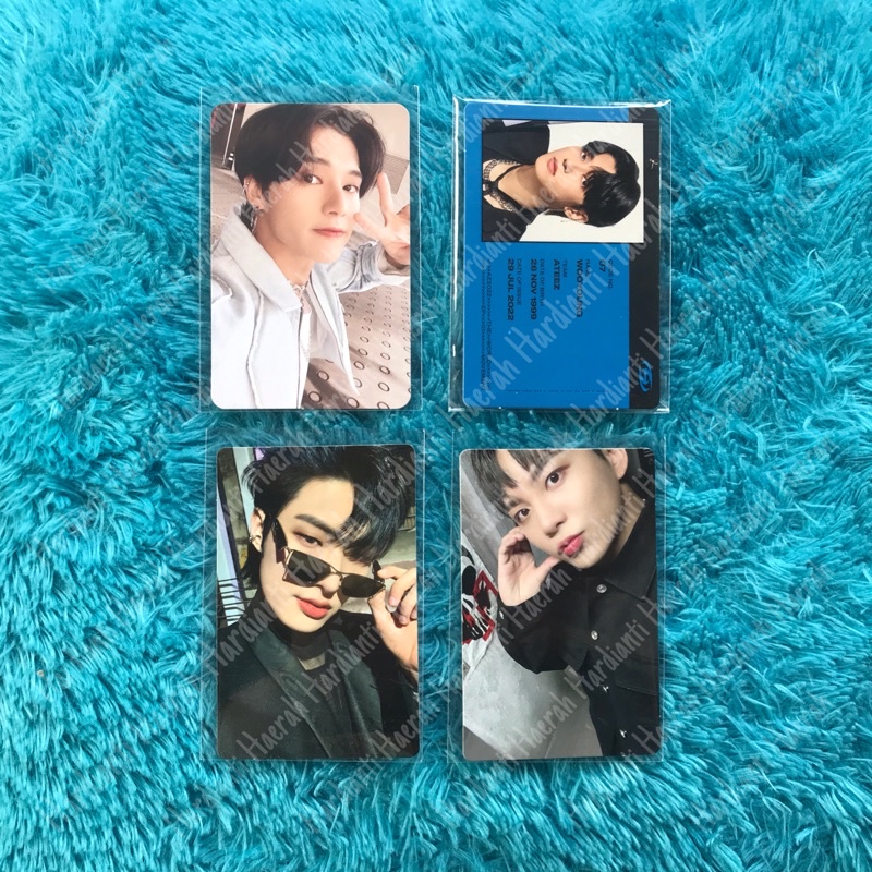PC / photocard ATEEZ The World EP.1: MOVEMENT A Version | POB WONDERWALL Wooyoung Mingi Jongho