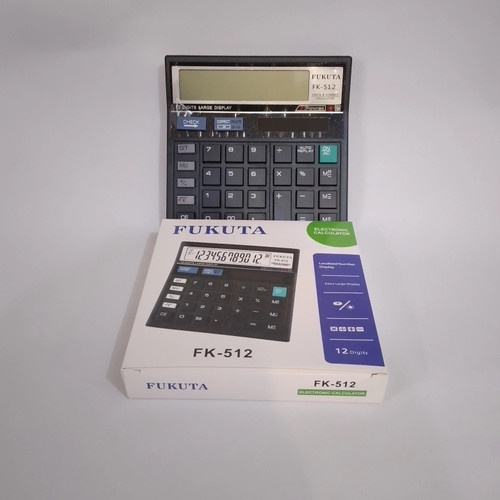 

Kalkulator FUKUTA / Calculator 12 Digit /Kalkulator Digital