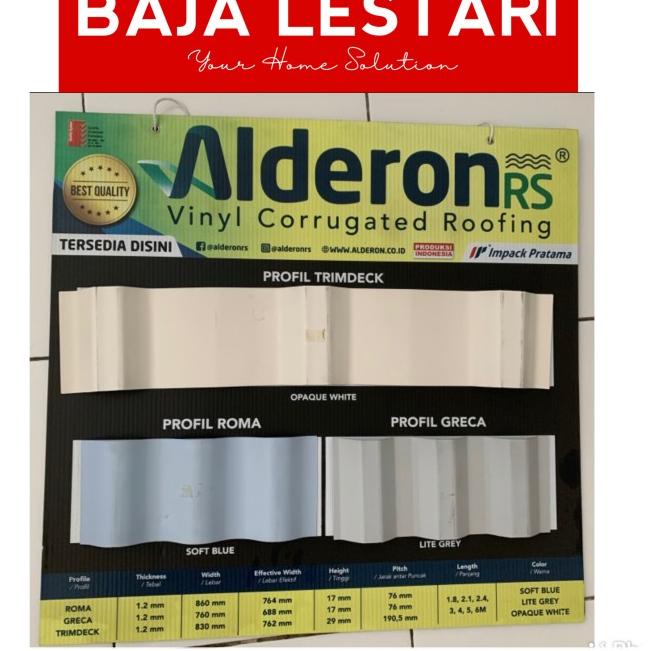 ATAP ALDERON RS - SINGLE LAYER - TRIMDECK