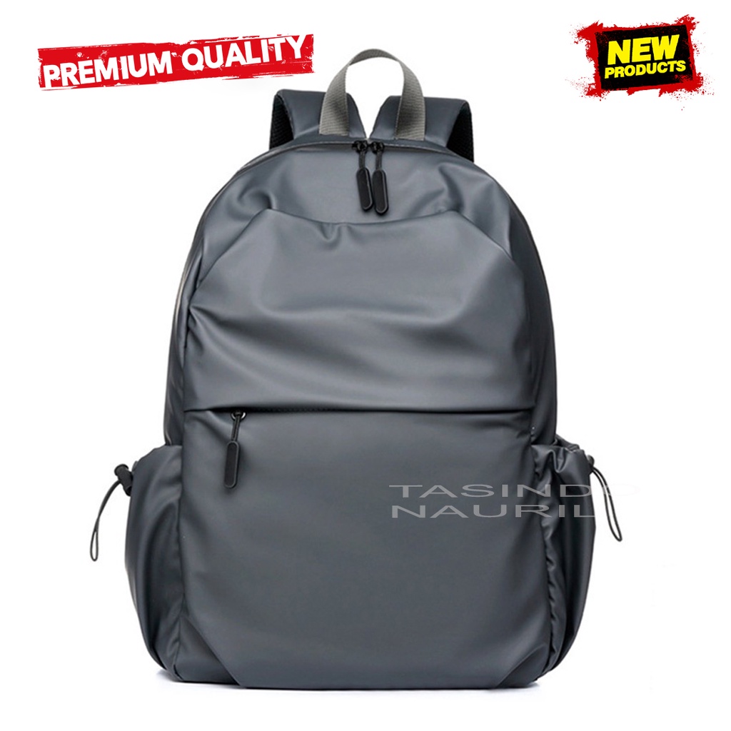 Tas Ransel Laptop Backpack Waterproof distro bagpack gendong pria wanita sekolah bahan Laongcmah Anti air