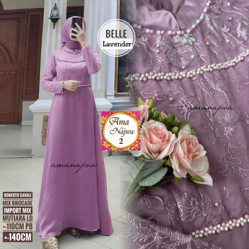 Belle dress roberto cavali mix brukat brokade ori amanajwa