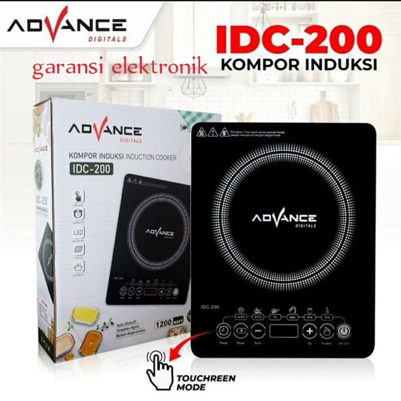 KOMPOR listrik / INDUKSI ADVANCE IDC-200 NEW PRODUCT!!!