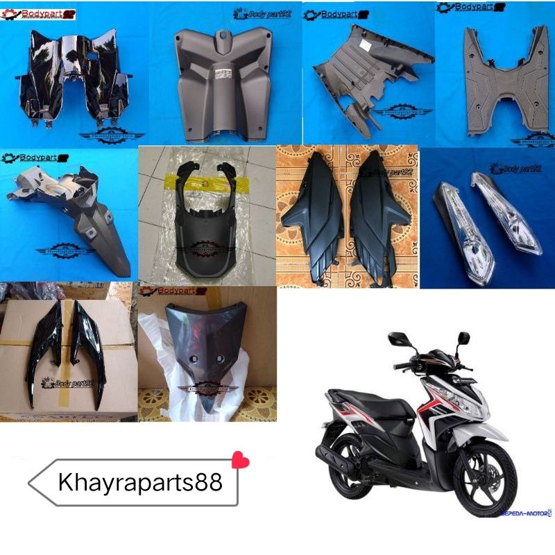 Body kasar Honda Vario techno 110 cbs 2009-2012 Lokal