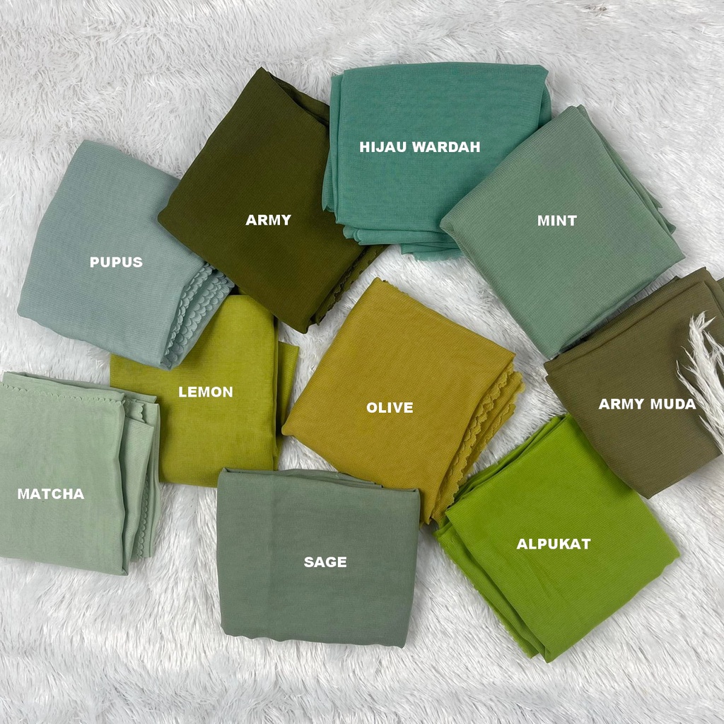 Hijab Segi Empat Bella Square Lasercut