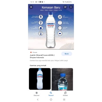 

air mineral frozen