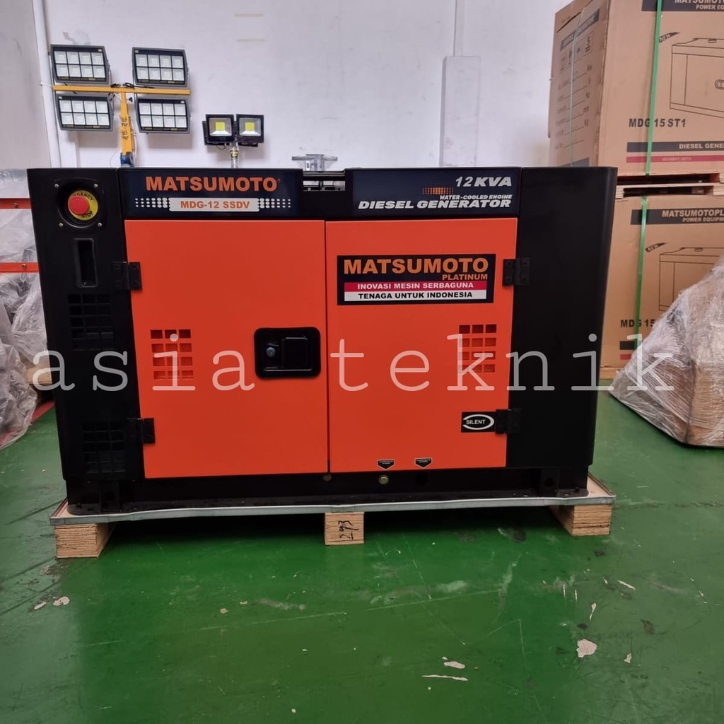 Genset silent diesel 10000 watt Water Cooler Radiator