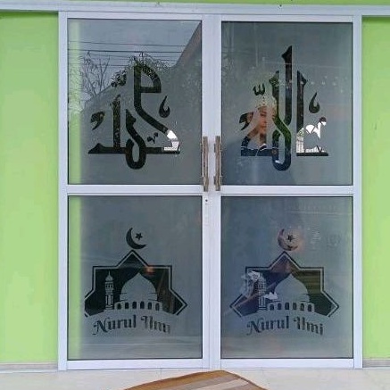 cutting stiker sandblast custom