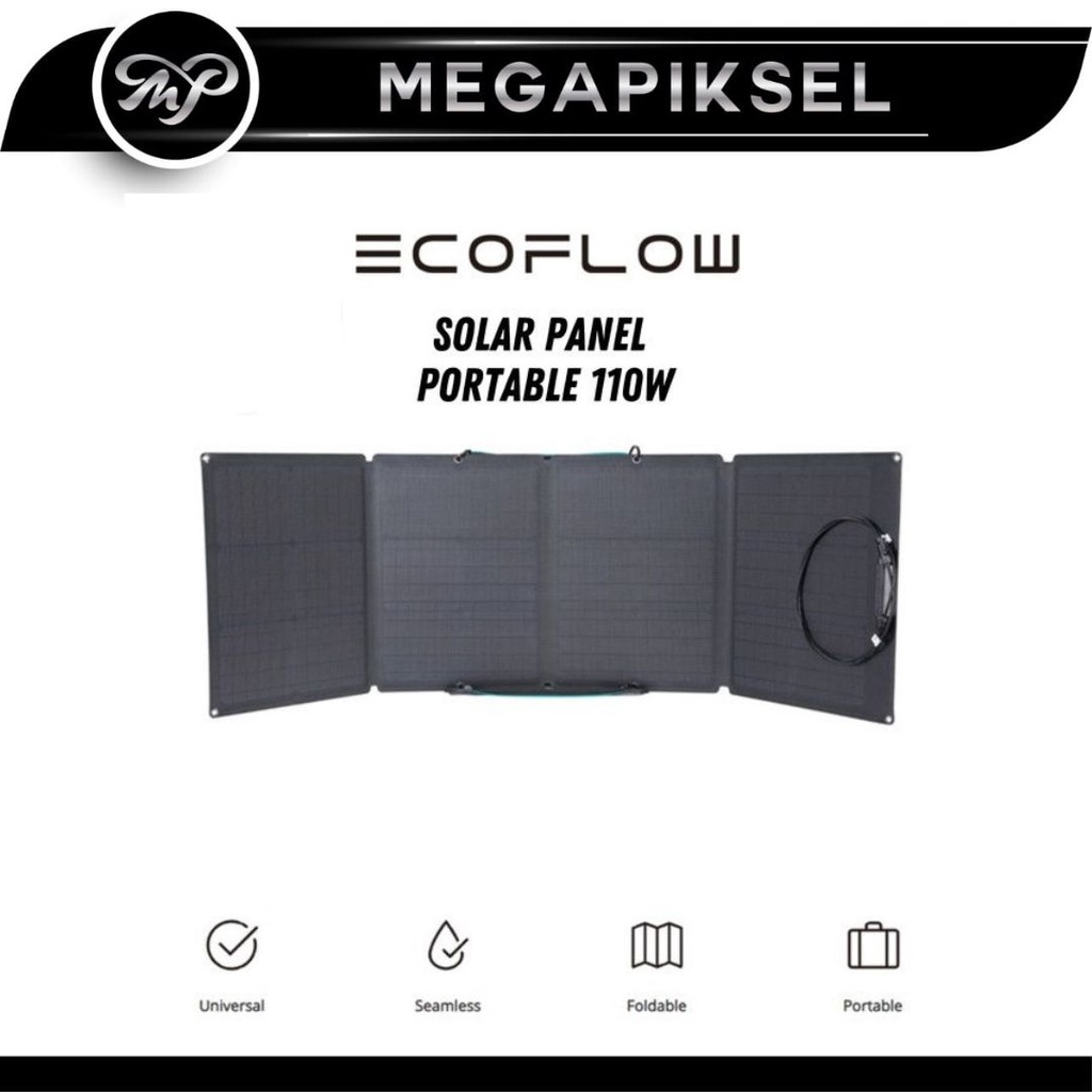 EcoFLow 110W Portable Solar Panel