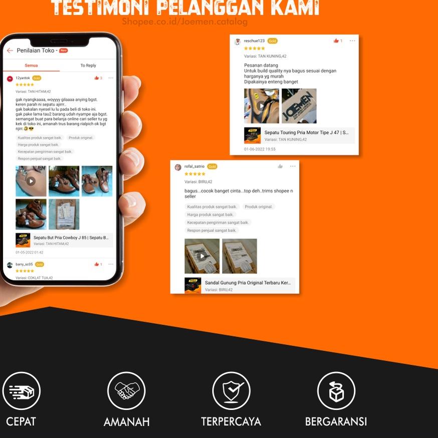 Sepatu Selop Pria Kulit Casual J 28 | Sepatu Slop Cowok | Sepatu Slop Kulit Pria | Sepatu Loafers