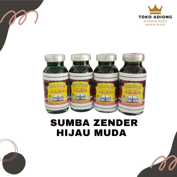 

PEWARNA MAKANAN ZENDER - Hijau Muda 15 ml