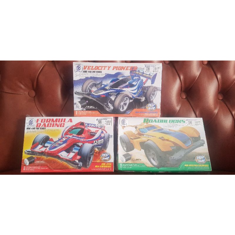 Mainan mobil kendaraan balap Tamiya 4Wd  rakit murah edukasi anak