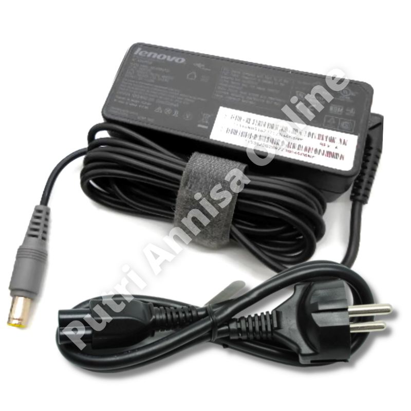 LENOVO - Charger Lenovo X230 X220 T410 T420 T430 L410 L412 L420 E420 20V 3.25A ORI PIN CENTRAL
