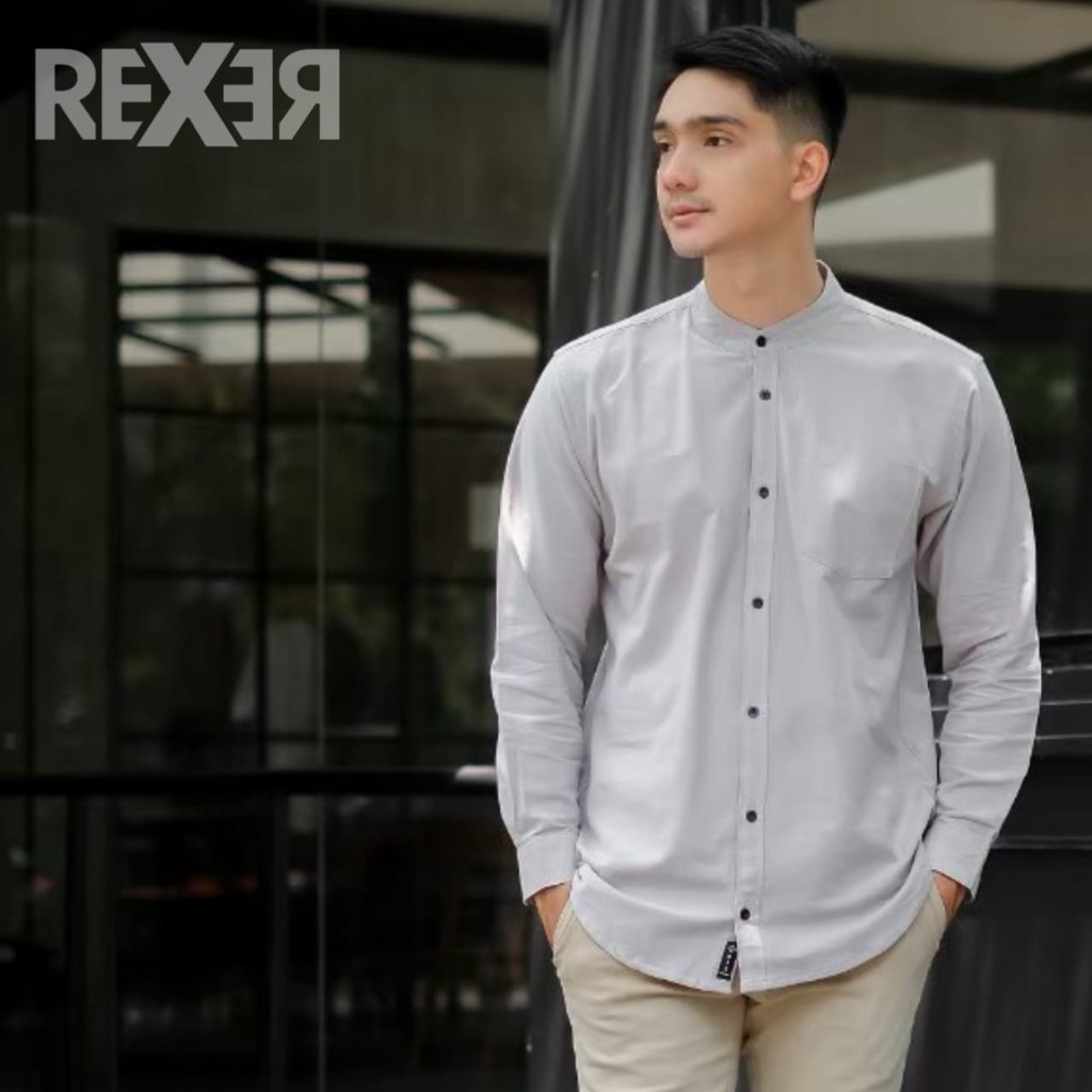 Kemeja Panjang Pria Model Koko Linen Casual