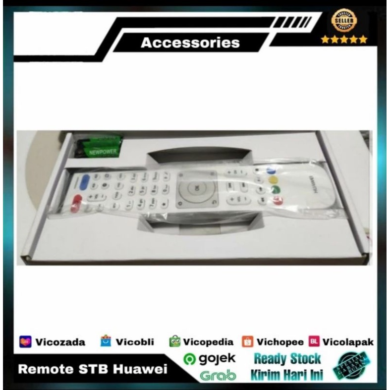Remote Remot STB Huawei EC6108V9 dengan dan Tanpa Baterai