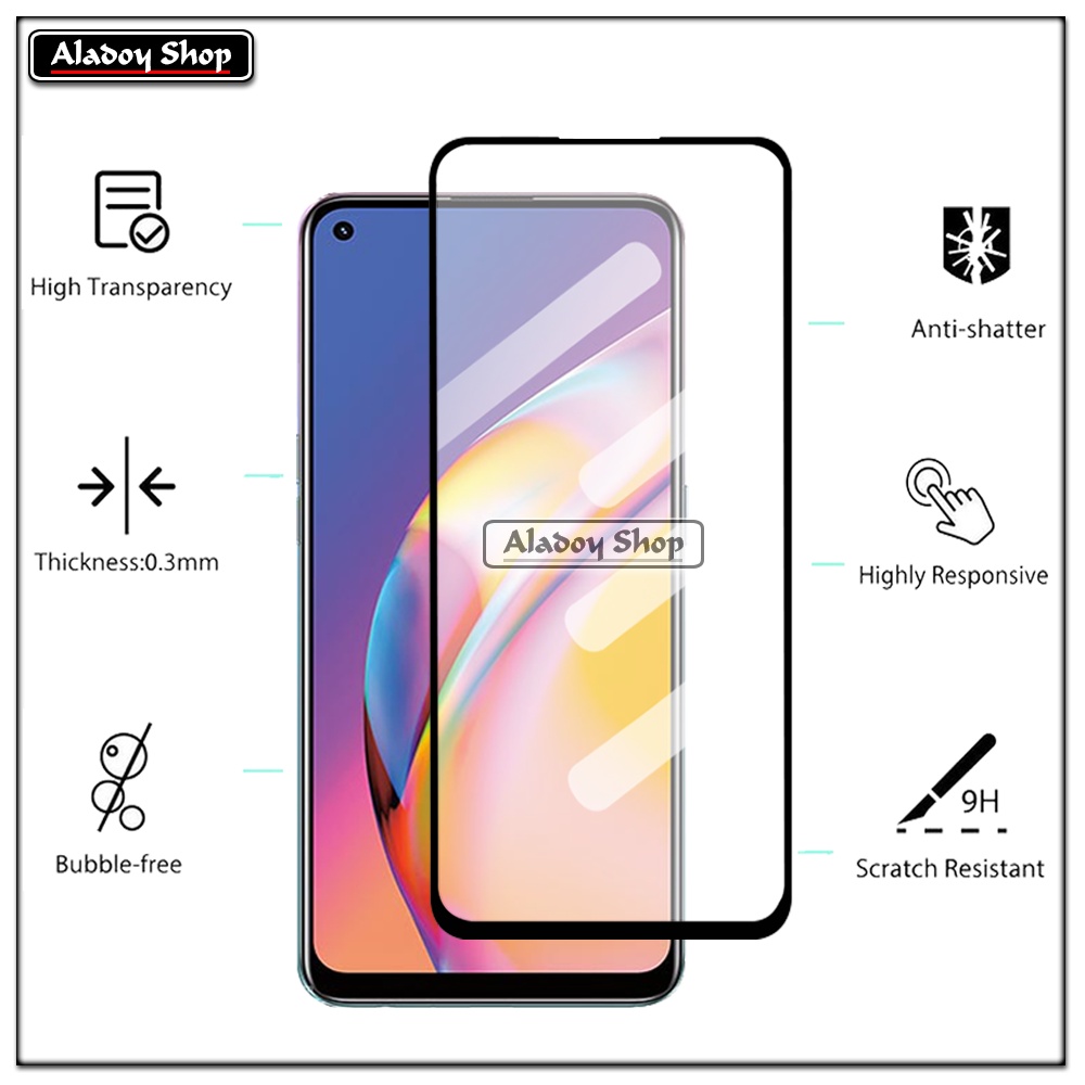 PAKET 2 IN 1 Tempered Glass Layar Oppo A94 4G 2021 + Tempered Glass Camera