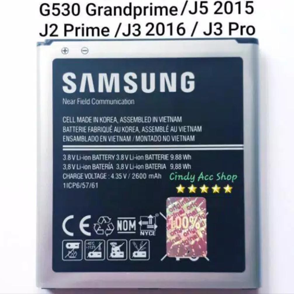 (COD) Baterai battery batre batt original bergaransi Samsung J320 (J3 2016)