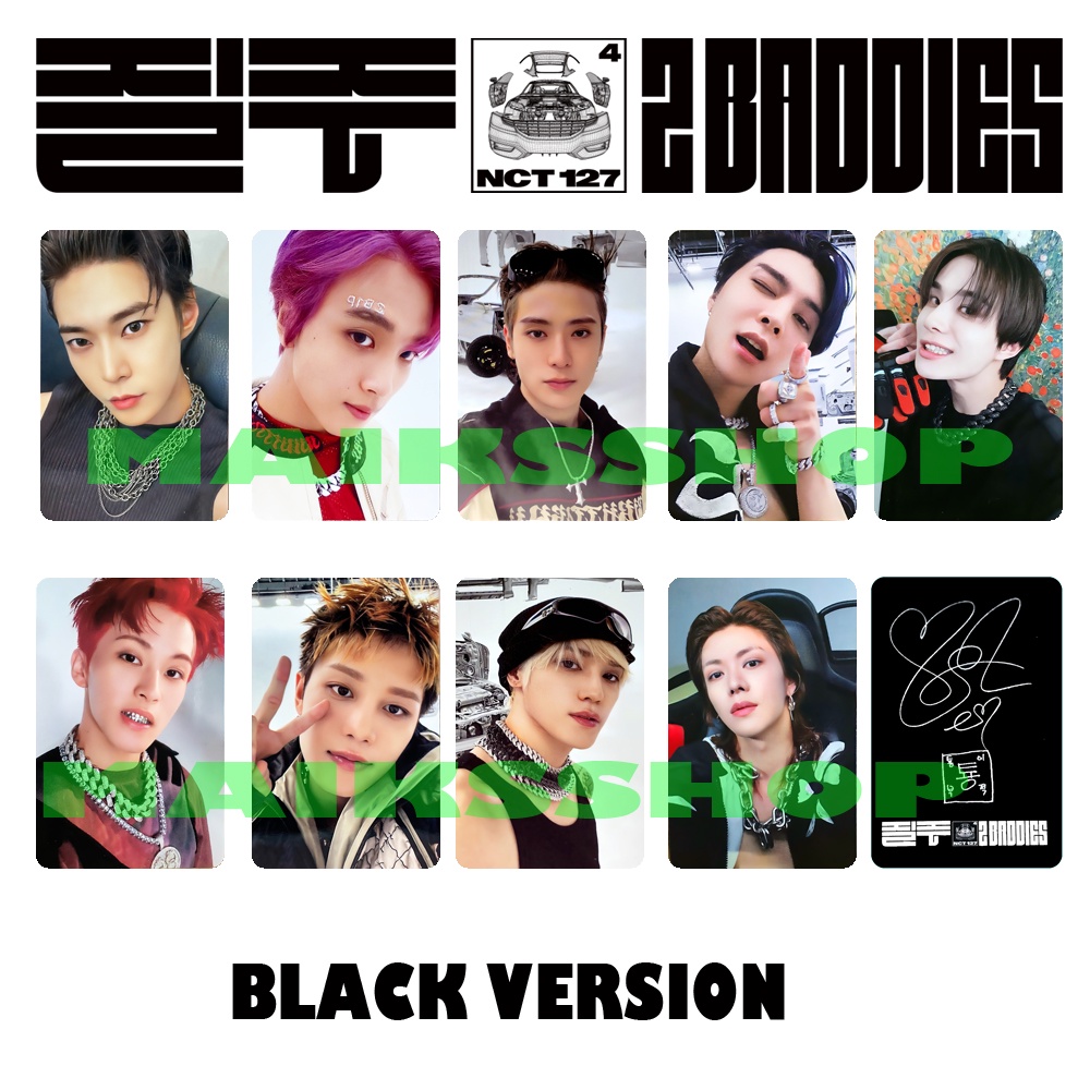 Nct 127 2 Baddies Photocard Kpop