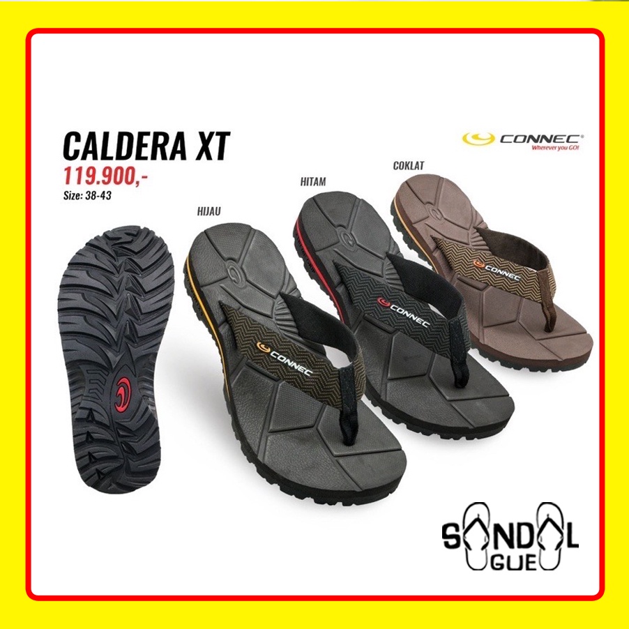 PROMO SANDAL PRIA KEKINIAN CONNEC CALDERA XT 100% BARU