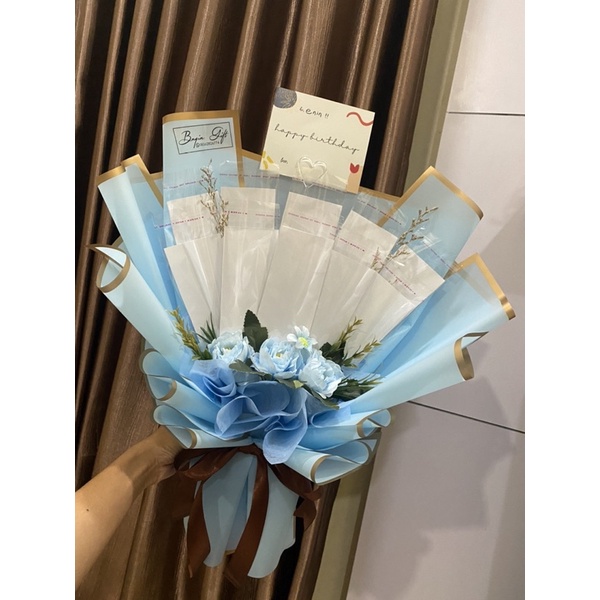 Buket Uang Kosongan Kerangka Uang/Slot Money Buket PREMIUM hadiah wisuda/Ulang tahun/Hari guru/Hari ibu murah premium