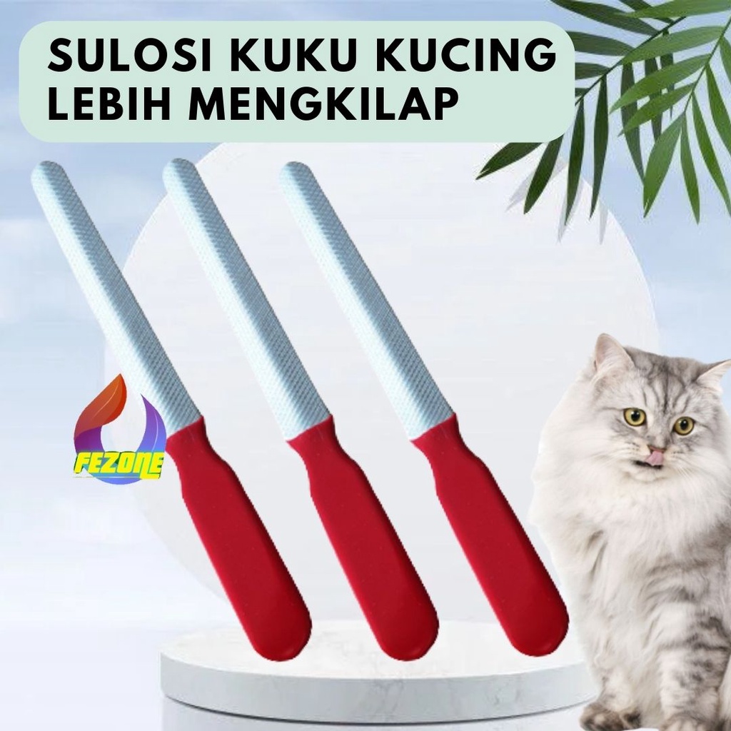 Pengkilat Kuku Alat Kikir Kuku Asahan Kuku dan Pengkilat Kuku Kucing FEZONE