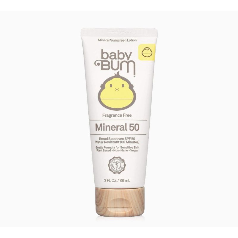 Baby Bum Mineral Sunscreen Lotion SPF 50, 88 ML