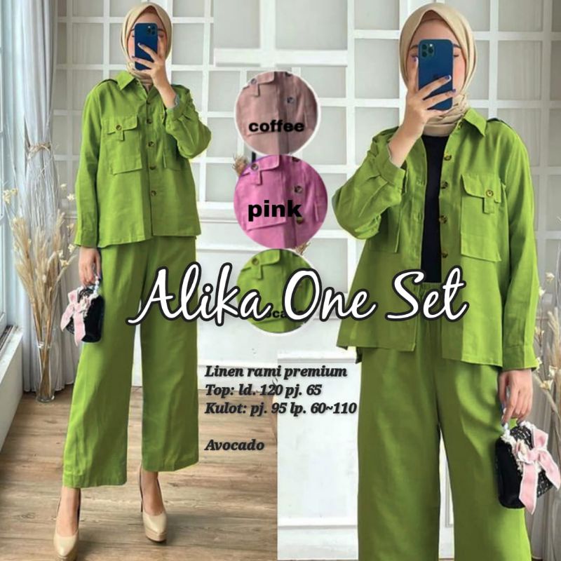 ALIKA SETELAN BAJU WANITA TERBARU