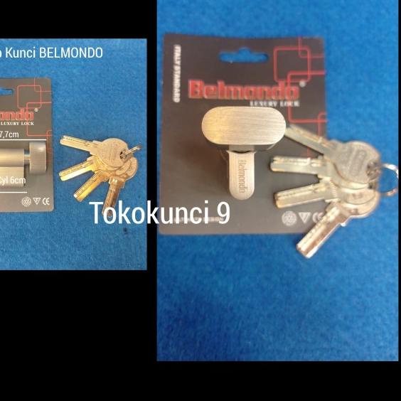 Murah Silinder Knob Kunci Belmondo Computer|Silinder Kunci kamar Mandi