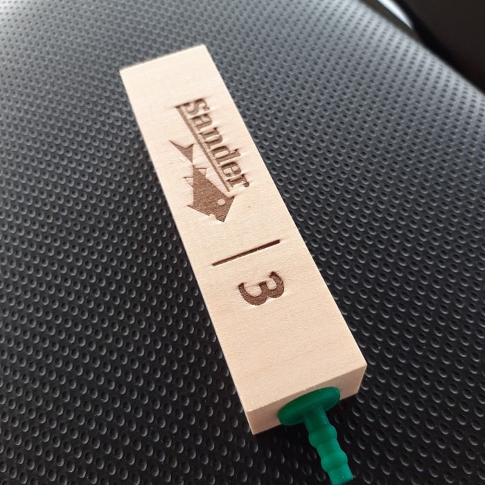 Wooden Aerator Skimmer Aquarium Nano Tank Sander Aerator Kayu Sander 3