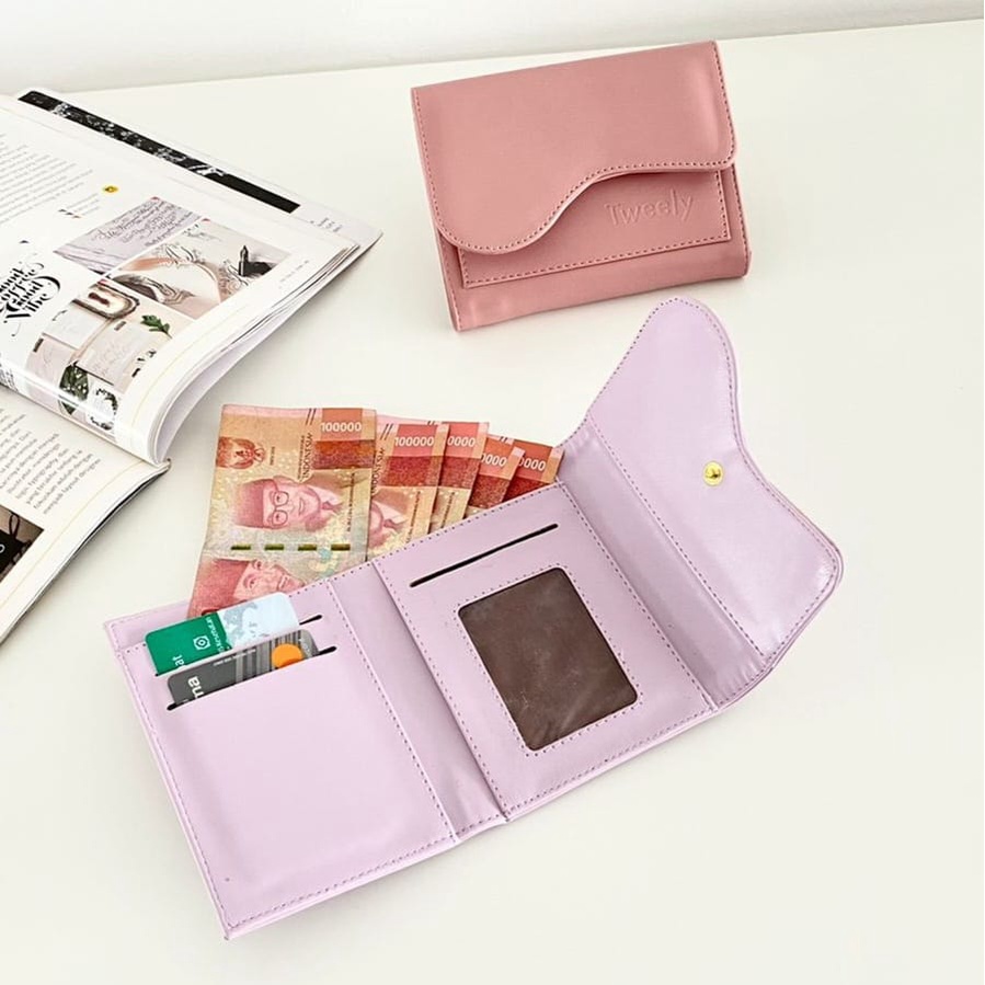 Meysa Wallet - Dompet Wanita - Tweelyforbag - Dompet Lipat Tweely