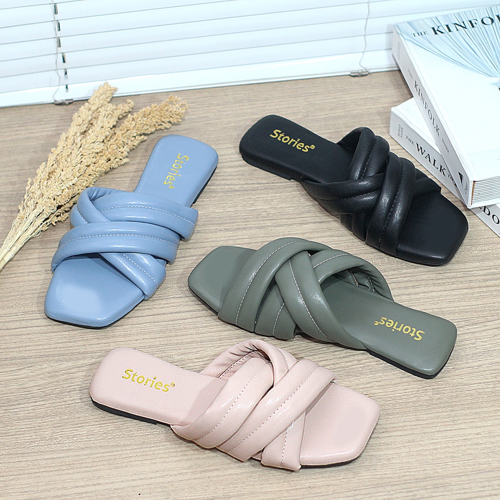 Sandal Wanita Flat Stories Bilqis