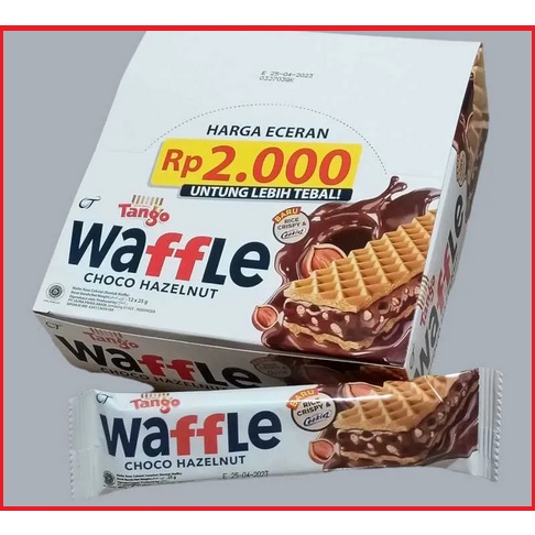 

Tango Waffle Choco Hazelnut Box isi 12 pcs