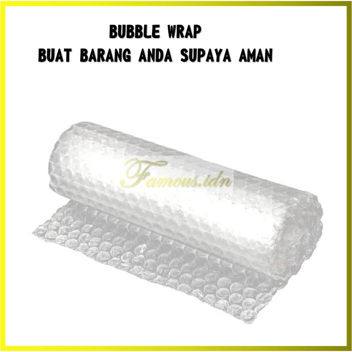 

Bubble Wrap ( Beli barang ini supaya barang anda aman )