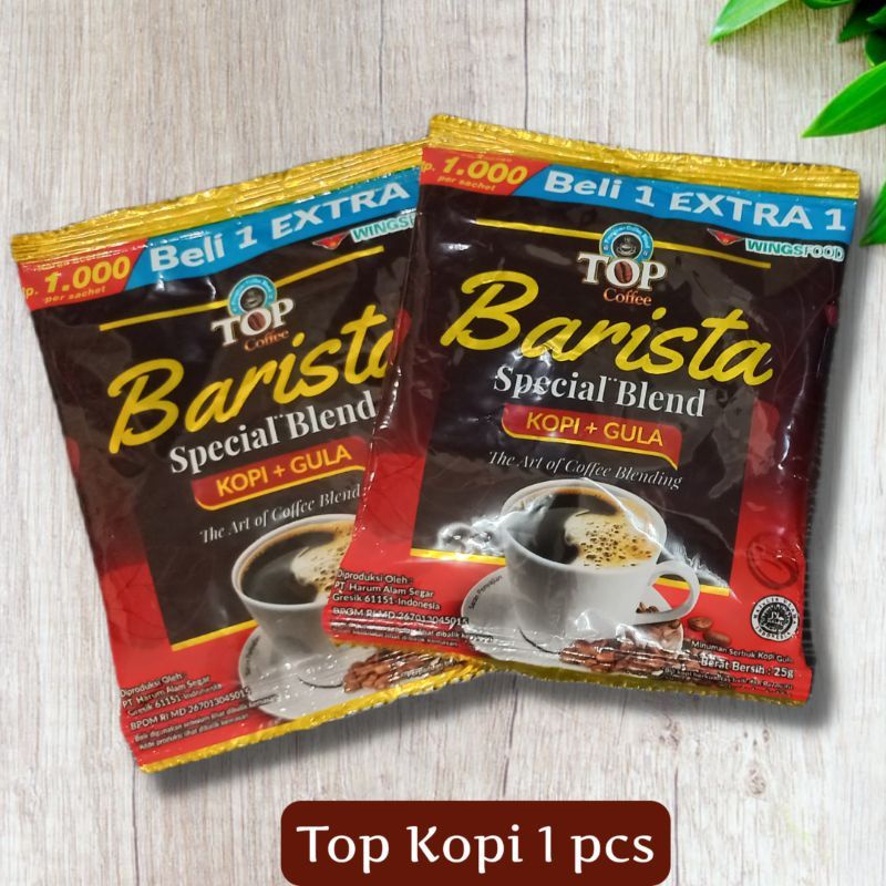 

Top Cofee Barista Special Blend 1pcs 25gr