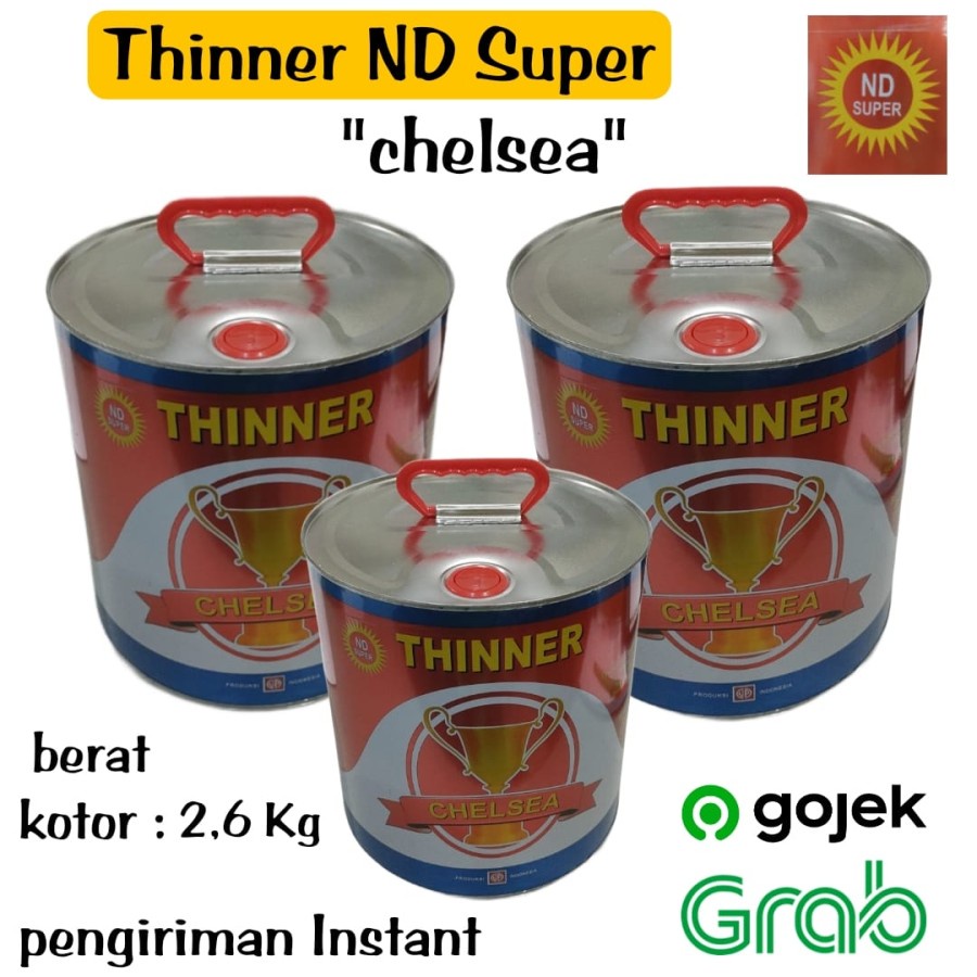 Thinner Chelsea (Super ND) kualitas super - kemasan galon