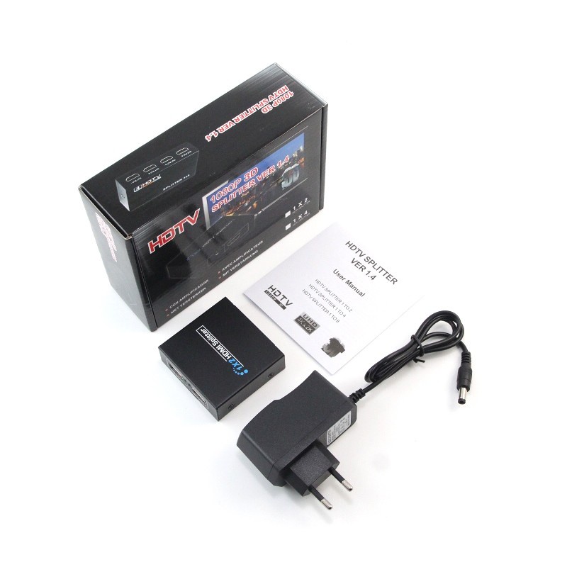 HDMI Splitter 1-2 resolution up to 1080p Supports 3D