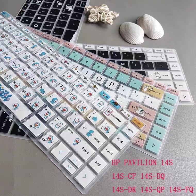 Film Pelindung Keyboard Laptop Bahan Silikon Untuk HP Pavilion 14 Seri 14 14 Inch 14S-DK 14S-DQ 14S-CF 14S-DP-FQ Keyboard Protector HP 14s pavillion / Envy 13