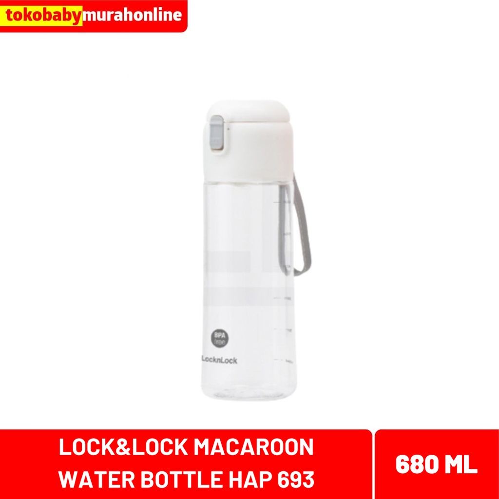 LOCK&amp;LOCK HAP 693 MACAROON WATER BOTTLE 680ML