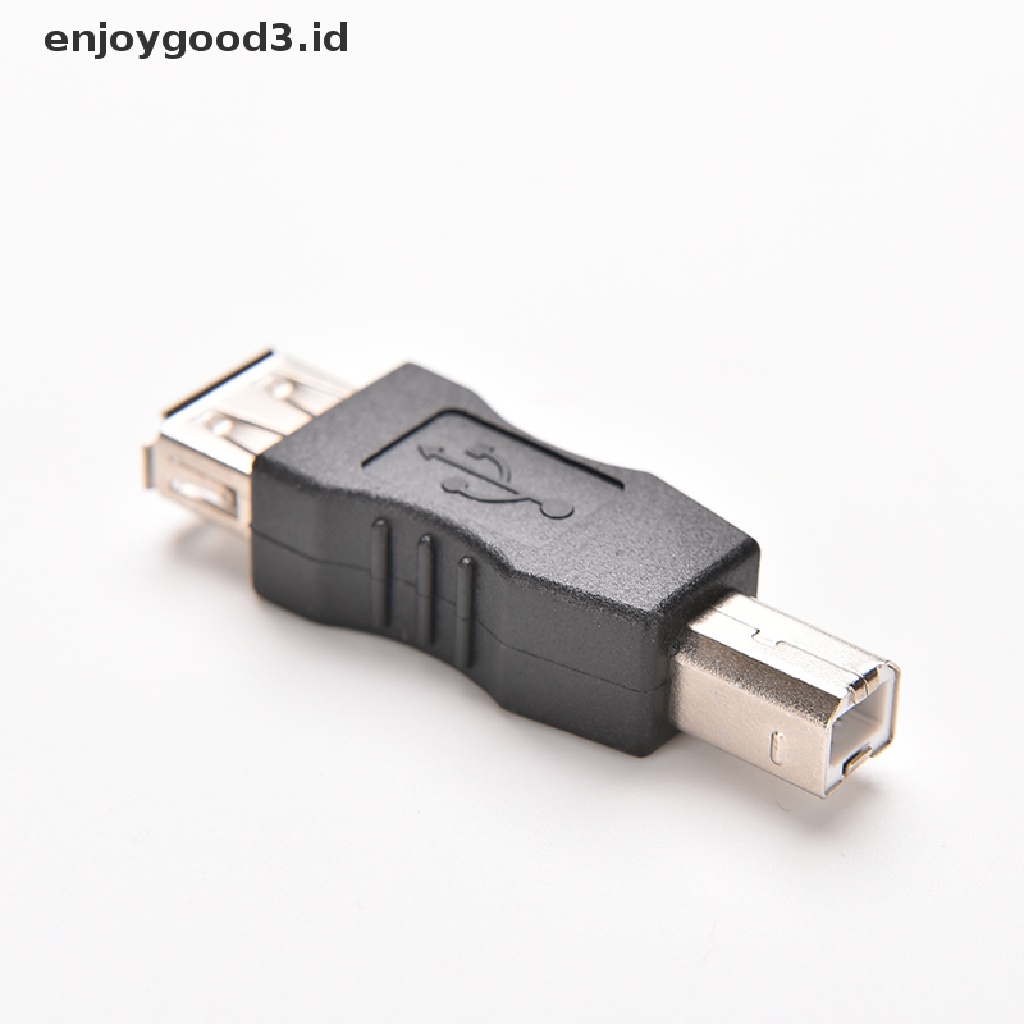 (Rready Stock) 2 Pcs Adaptor Converter USB Type A Female Ke USB Type B Male (ID)