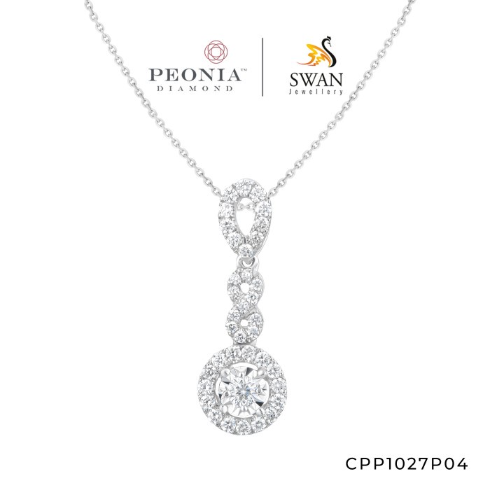 LIONTIN BERLIAN CPP1027P04 - PEONIA DIAMOND BY SWAN JEWELLERY