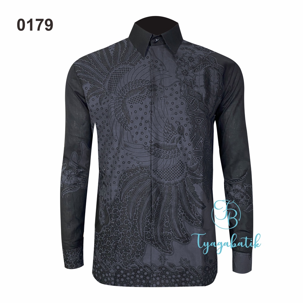 Kemeja Batik Slimfit Lapis Furing Premium 0179 Tyaga Batik