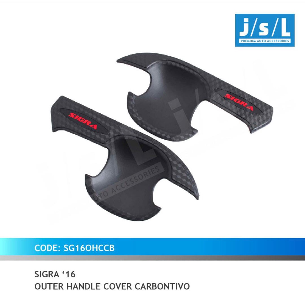 SIGRA CALYA Outer mangkok handle pintu Carbontivo Th 2016-2018 JSL