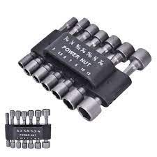 YUKIDO MATA OBENG 14 PCS SOCK ROOFING BAJA RINGAN KUNCI DRILLING NUT MATA BOR CORDLESS SETTER KUAT