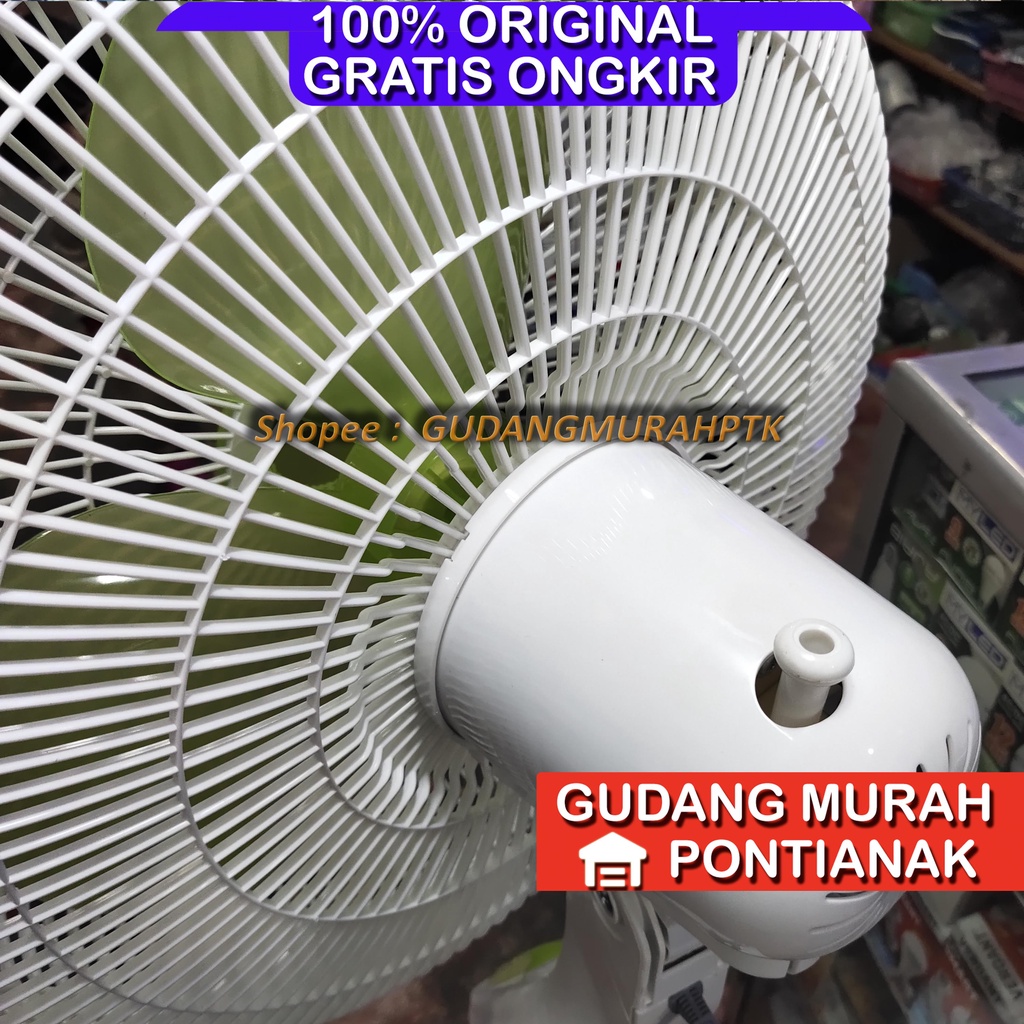 KIPAS ANGIN BERDIRI MIYAKO KAS-1627 KB 2IN1 STAND FAN MIYAKO 16&quot; 16INCH 16IN