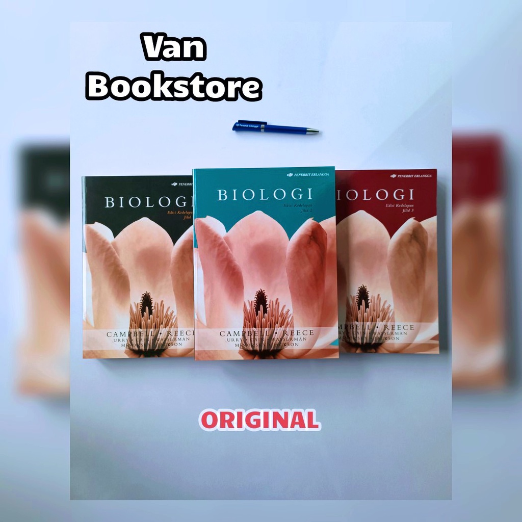 Biologi Campbell Jilid 1 2 3  - Edisi 8