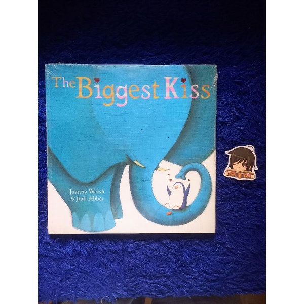 buku cerita anak story book The Biggest Kiss Joanna Walsh hardcover